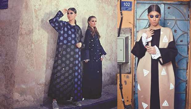 The event is set to feature latest Qatari fashion creations. RIGHT: Al Dukan Collection.
