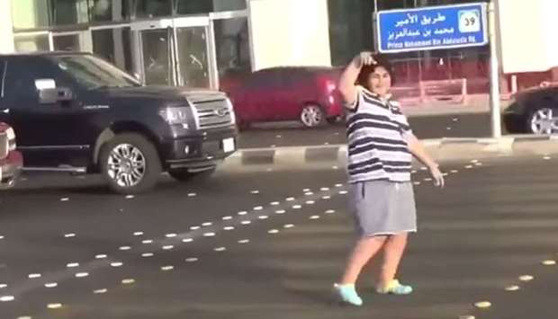 Saudi boy dance