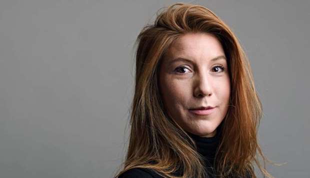 Kim Wall went missing in August. 