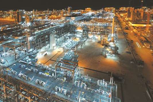 An aerial view of the LNG liquefaction facilities of Qatargas 2 at Ras Laffan. Established in 1984, Qatargas pioneered the liquefied natural gas (LNG) industry in Qatar and today is the largest producer of LNG in the world.