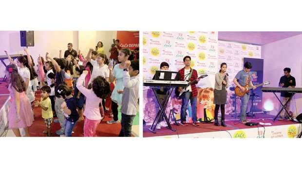 The community at Barwa City came to life with music, art, dance, games, competitions and a Zumba fitness party. 