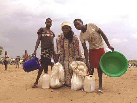 The war has destroyed farming in South Sudan. Some civilians are forced to survive on what they can forage in the bush.