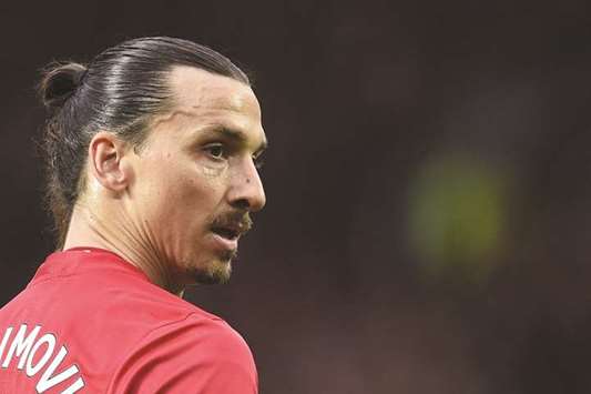 Zlatan Ibrahimovic has rejoined Manchester United on a one-season contract, four months after undergoing career-saving knee ligament surgery. (AFP)