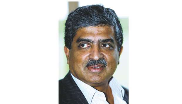 Nandan Nilekani: A pioneer in the outsourcing industry.