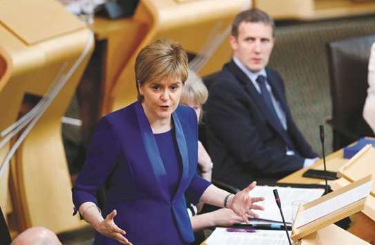 Sturgeon: I do think the BBC should accelerate here. The equal pay act passed in the year I was born, which, as you probably know, was not yesterday. These issues have frankly been going on under the radar for too long, well, they are not under the radar any more and itu2019s time to up the progress.
