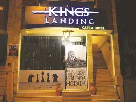 Kingu2019s Landing restaurant in Lahore.