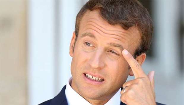 French President Emmanuel Macron has seen his popularity plunge.