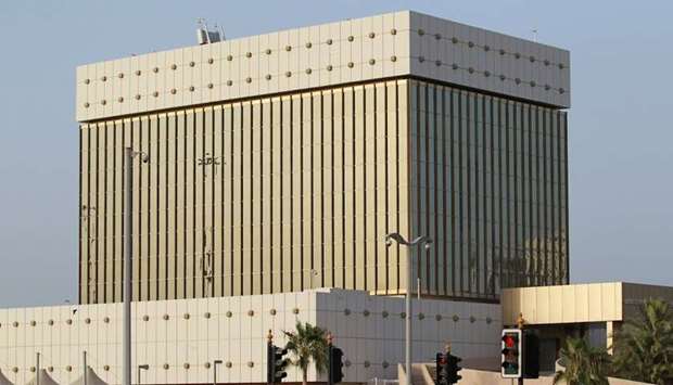 Building of Qatar Central Bank in Doha