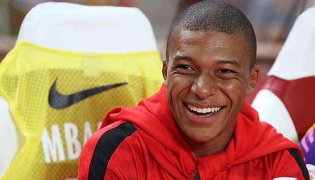 Forward Kylian Mbappe, who is headed for PSG.