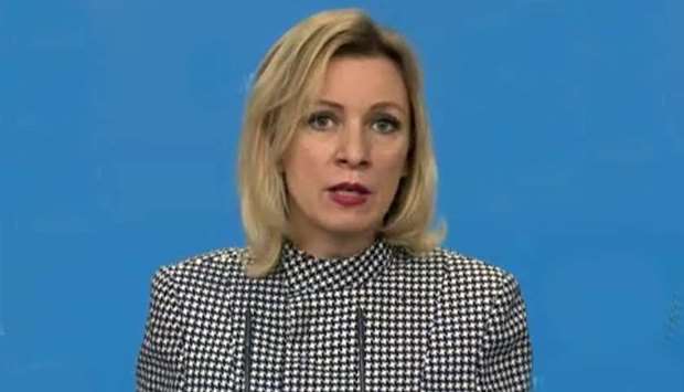 Russian foreign ministry spokeswoman Maria Zakharova