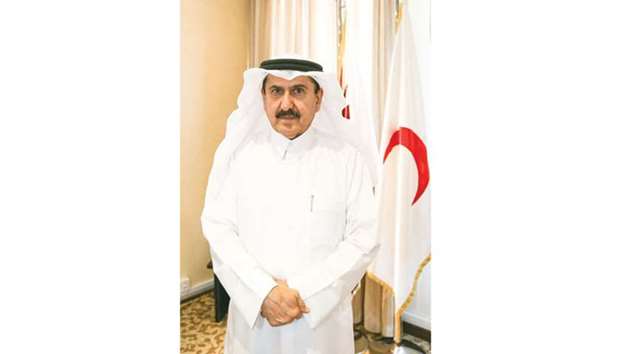 QRCS secretary-general Ali Hassan al-Hammadi.