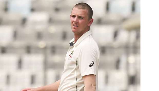 Australiau2019s Josh Hazlewood picked up a side strain yesterday. (AFP)