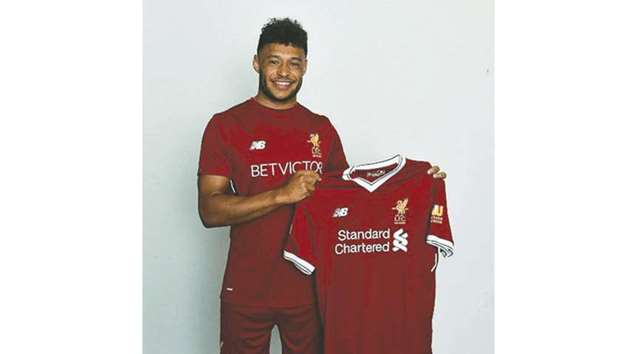 Liverpool said midfielder Alex Oxlade-Chamberlain had signed a 'long-term contract', which is thought to be a five-year deal.