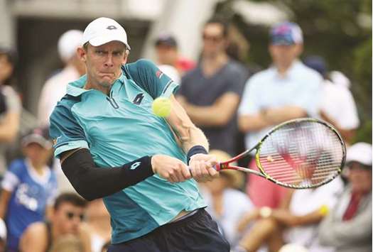 Kevin Anderson of the US.