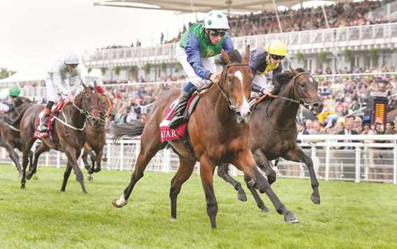Brian Meehan-trained Barraquero, ridden by William Buick, won the Qatar Richmond Stakes on day three of the Qatar Goodwood Festival in Chichester, United Kingdom, yesterday.