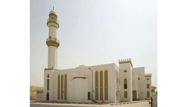 A new mosque in Qatar.