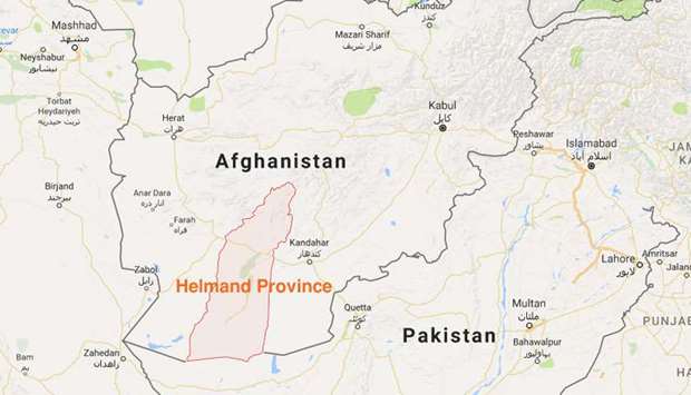 The Taliban control at least 80 per cent of Helmand province