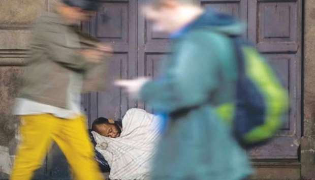 Most of Riou2019s homeless are black and come from poor backgrounds. Many are drug addicts, with psychological or family problems.