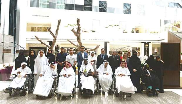 Guests from Ehsan at the Oryx Rotana Doha.