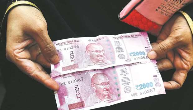 The rupee closed at 63.81 a dollar yesterday, down 0.36% from its Fridayu2019s close