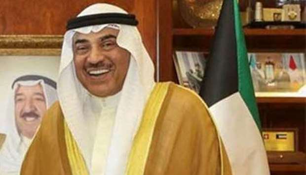 Kuwaiti Foreign Minister Sheikh Sabah Khaled al-Sabah