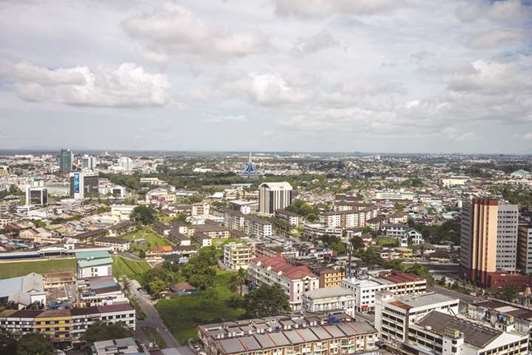 A view of Kuching in Sarawak, Malaysia. Sarawak will host this yearu2019s World Islamic Economic Forum (WIEF) with a special focus on banking and finance, from November 21 to 23 in the stateu2019s capital Kuching.