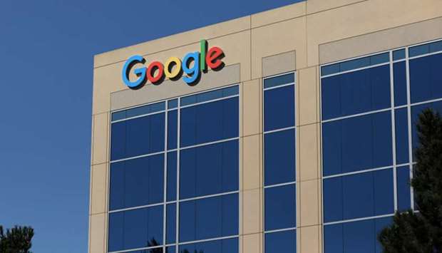 Management at the largest tech firms, including Google, have publicly committed to diversifying their workforces. Photo: Google logo on office building in Irvine, California