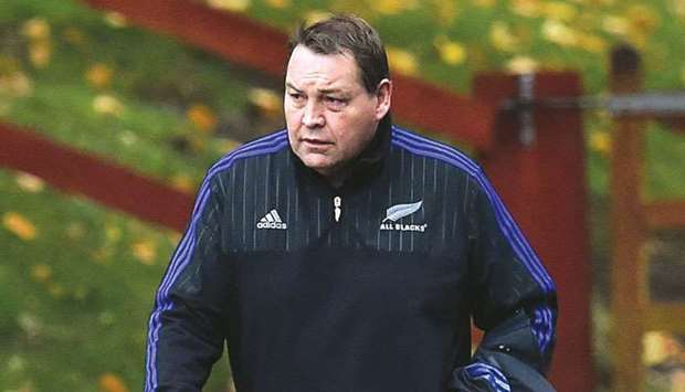 New Zealandu2019s head coach Steve Hansen.