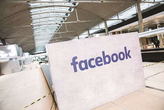 A Facebook Inc logo is on display at a mega-campus for startups in Paris. Facebook is reviewing its policy of not removing videos of so-called non-sexual child abuse videos that are designed to condemn such behaviour and the child-in-question is still at risk.