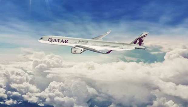 Qatar Airways' 'ultra-modern' A350-1000.