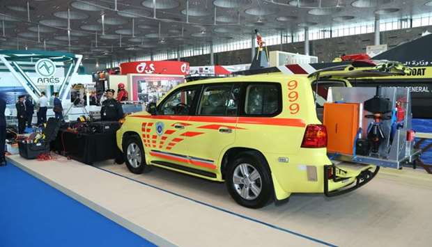 File picture of a previous edition of Milipol Qatar.