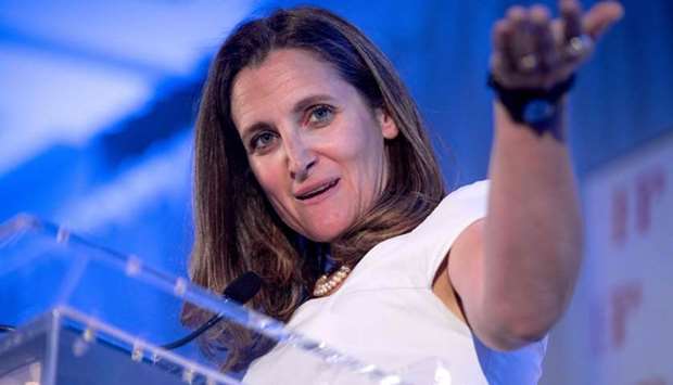 Foreign Minister Chrystia Freeland and other Canadian foreign affairs officials, who were gathered at a Vancouver hotel for a conference on Sunday, were taken aback by the Saudi reaction and left scrambling