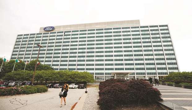 The Ford Motor headquarters in Dearborn, Michigan. The debate erupting over Fordu2019s quarterly payout to shareholders, including the founding family that derives  millions from the disbursements, is exposing a growing and contentious divide over what needs to be done to fix the ailing automaker.