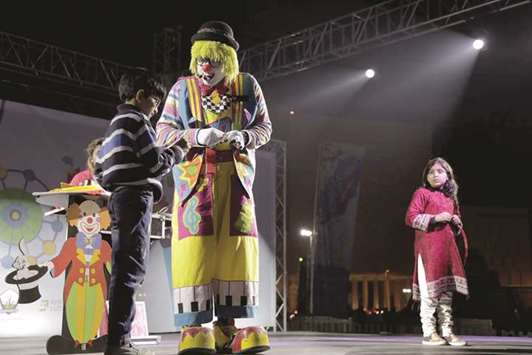 ACTIVITY: Coco, the famous clown in Doha, will also be performing activities on stage with kids during Eid al-Adha holidays.