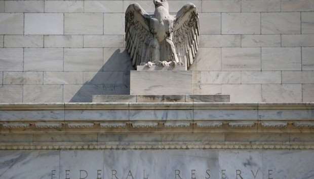 The Federal Reserve building pictured in Washington, US