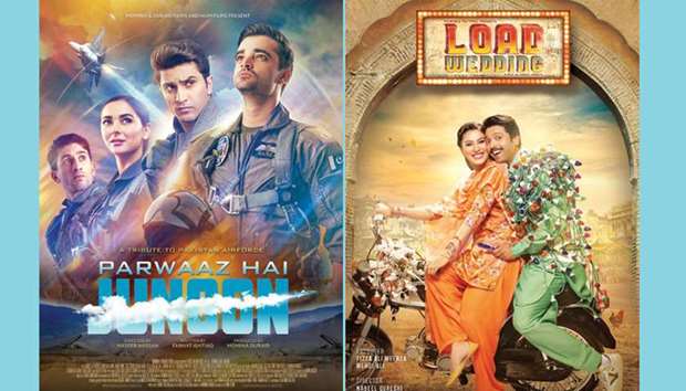 APPEAL: Parwaaz Hai Junoon is the first film of the sort to come out and cater the air force crowd. Right: FAMILY DRAMA: The film-makers, Nabeel Qureshi and Fizza Ali Meerza, steps out of their comfort zone, touching the boundaries of a family drama, dealing with societal and family pressures with a pinch of humour.
