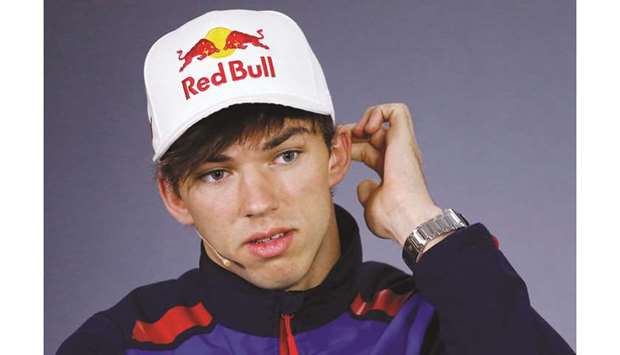 Pierre Gasly currently drives for Red Bullu2019s junior team Toro Rosso. (Reuters)