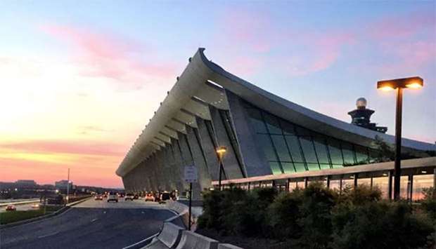 Washington's Dulles airport.