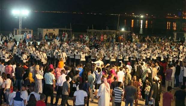 Eid shows at Katara attracted thousands of visitors.