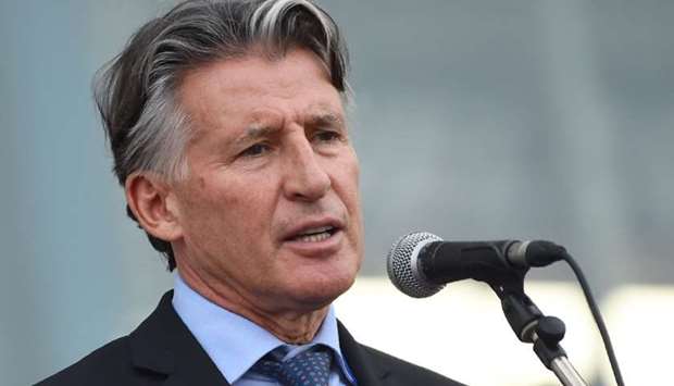 International Association of Athletics Federations(IAAF) president Sebastian Coe speaking during the opening of the 21st African Senior Athletics Championships. August 1, 2018 file picture