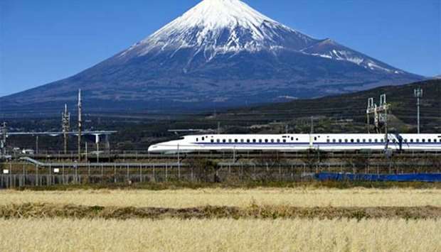 Japan's shinkansen train network connects cities along the length and breadth of the country.