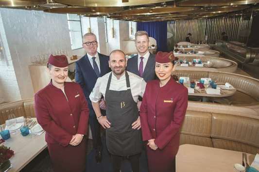 Every quarter, passengers can look forward to George Calombarisu2019s new signature dishes that will be introduced and integrated with Qatar Airwaysu2019 in-flight menus.