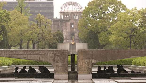 PEACE: Hiroshimau2019s Flame of Peace was lit in 1964 to honour the victims of the nuclear bombing and will be extinguished only when the nuclear threat has been completely eliminated from the face of the Earth.