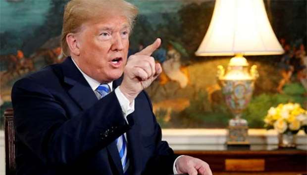 President Donald Trump has called the Iran accord a ,one-sided deal.,
