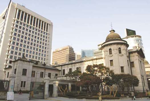 Bank of Koreau2019s headquarters in Seoul. The hawkish tone seen in the minutes of the BoKu2019s July meeting released last week were largely interpreted by strategists as a call for a rate increase coming as early as August.