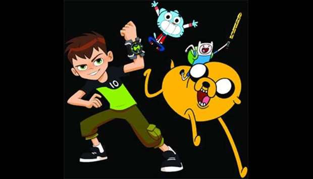 Cartoon Network features iconic characters.