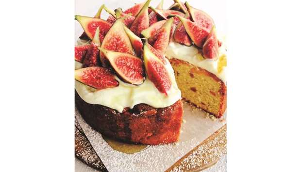 TREAT: The lovely moist cake uses both dried and fresh figs for a delicious autumn treat.