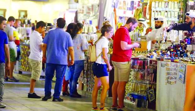 Souq Waqif retail establishments are expecting an influx of customers this Eid al-Adha. PICTURES: Jayan Orma