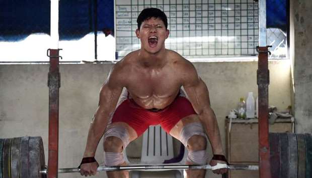 weightlifter Sarat Sumpradit