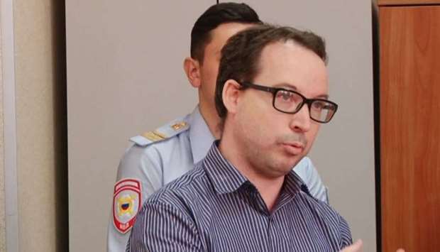 Gurvan Le Gall, who runs a French online language school in the Volga city of Samara, has already spent five months behind bars pending his trial.
